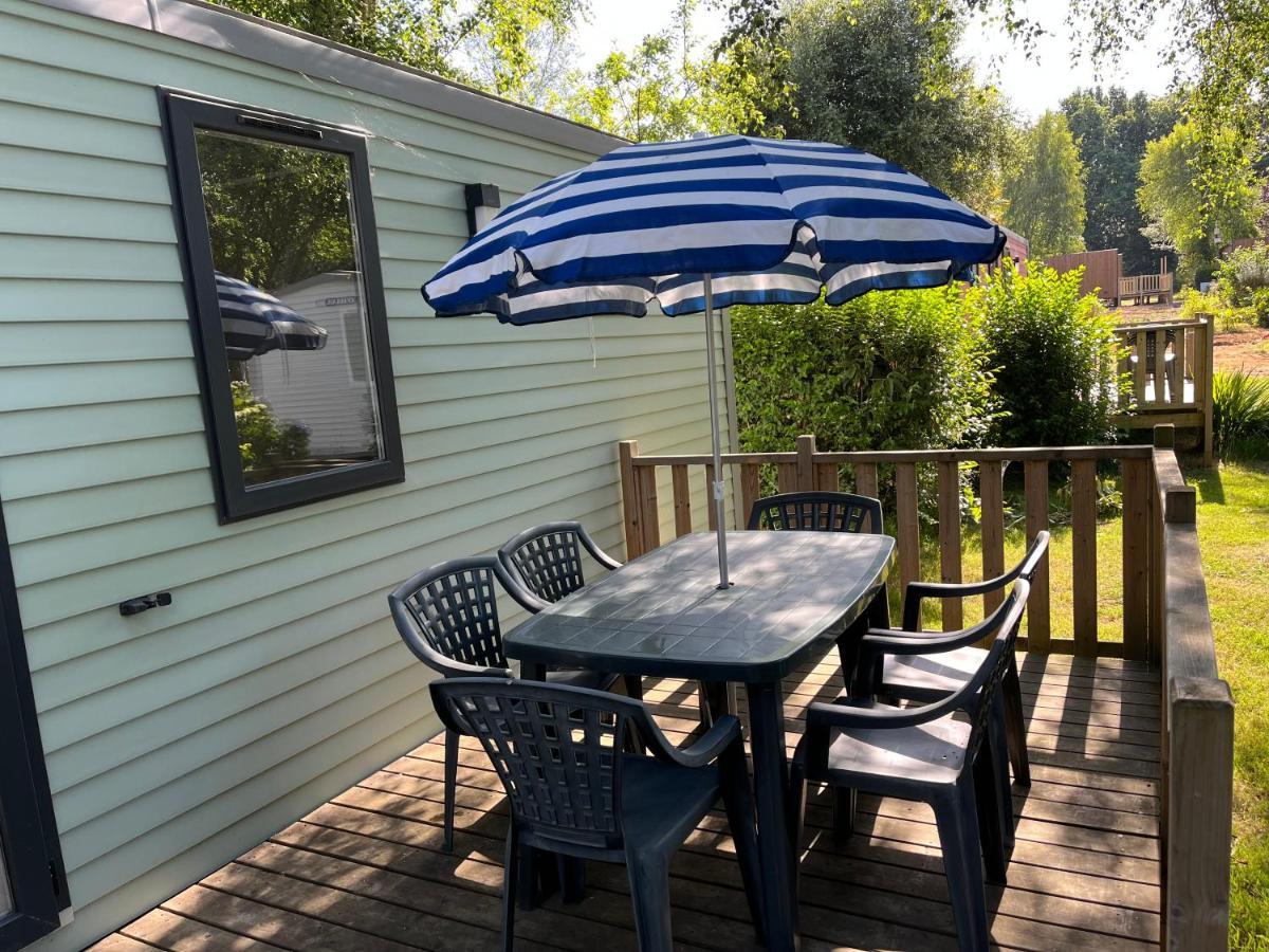 Mobilhome Tout Confort M9 Domaine De Lanniron Quimper Exterior foto